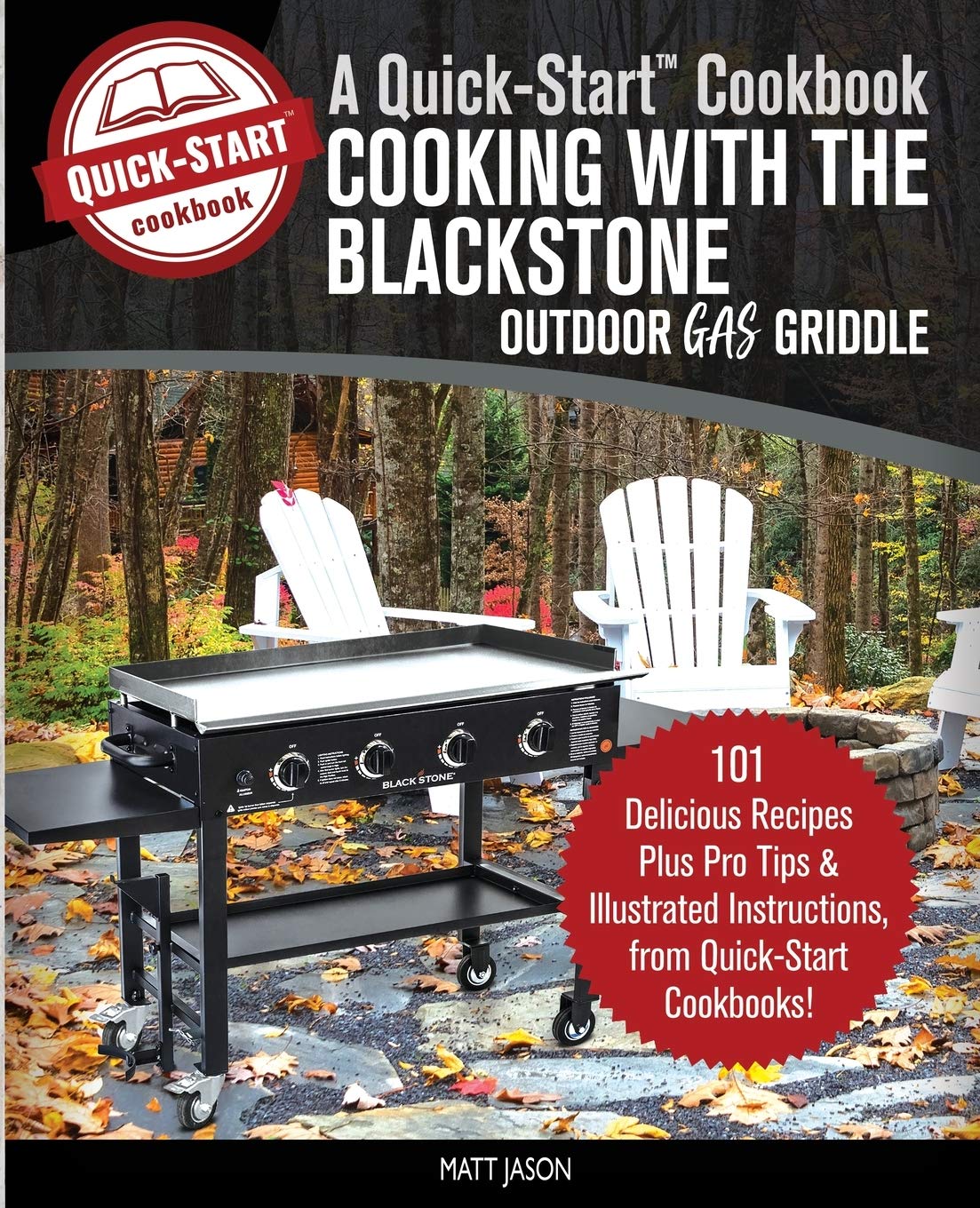 Cooking With the Blackstone Outdoor Gas Griddle, A Quick-Start Cookbook: 101 Delicious Recipes, plus Pro Tips and Illustrated Instructions, from Quick-Start Cookbooks! (Grill Recipes) Paperback – 4 Sept. 2019